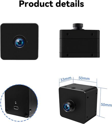 Industrial USB Camera, 20MP High Resolution, 85° No Distortion Lens in Kuwait