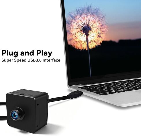 Industrial USB Camera, 20MP High Resolution, 85° No Distortion Lens in Kuwait