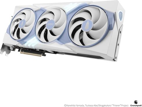 msi Gaming RTX 5070 TI 16G FRIEREN Edition OC Graphics Card (16GB GDDR7, 256-bit, Extreme Clock 2572 MHz, DisplayPort x 3 2.1a, HDMI 2.1b, NVIDIA Blackwell Architecture) in Kuwait