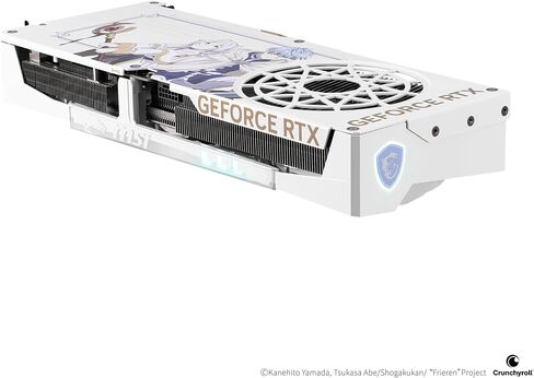 msi Gaming RTX 5070 TI 16G FRIEREN Edition OC Graphics Card (16GB GDDR7, 256-bit, Extreme Clock 2572 MHz, DisplayPort x 3 2.1a, HDMI 2.1b, NVIDIA Blackwell Architecture) in Kuwait