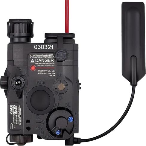Airsoft PEQ 15 PEQ Box IR Laser + Red Laser Sight + White LED Flashlight for AEG GBB CQB in Saudi Arabia