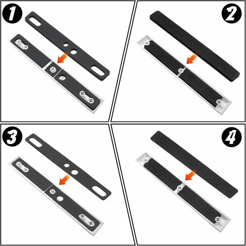 4 PCS Keyboard Spacebar Foam Space Bar Foam Silencer Pad EVA Foams Pad for 6.25u Mechanical Keyboards (2mm, 3mm) in Saudi Arabia