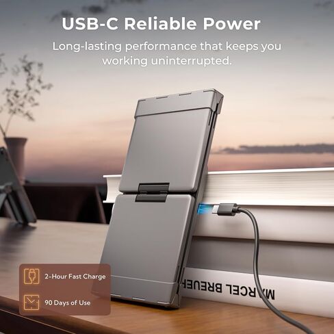 iClever Foldable Bluetooth Keyboard with Number Pad, BK09 Portable Compact Travel Keyboard, USB-C Rechargeable Wireless Folding Keyboard for iPad, iPhone, Android, Windows, Mac Laptop in Saudi Arabia