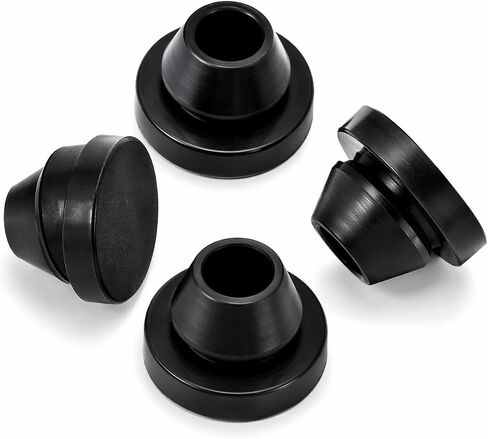 Replacement Silicone Rubber Feet for LG Microwave Ovens, Fits 3/8" Bottom Mount Holes, Non-Slip Appliance Feet, 4 Pack in Kuwait