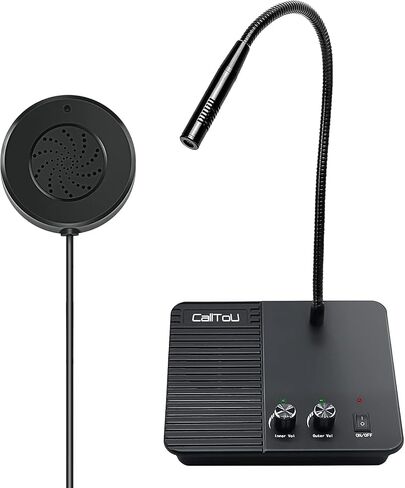 CallToU Window Speaker Intercom System for Business Glass Desk in Kuwait