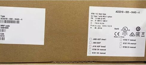 SMOCONE Expedited ACS310-03E-04A5-4 New and Sealed in Box ACS31003E04A54 1 Year Warranty in Kuwait
