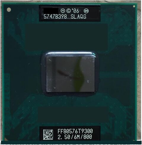 CPU c 2 Duo T9300 T9300 2.5 GHz 6M 800MHz Processor Socket P SLAYY SLAQG CPU (Working 2) in Kuwait