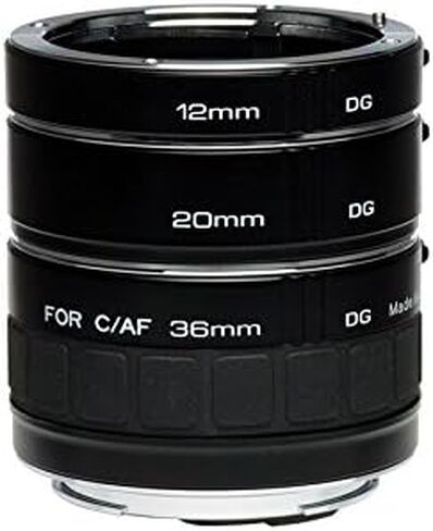 Kenko Auto Extension Tube Set DG 12mm, 20mm, and 36mm Tubes for Nikon AF Digital and Film Cameras - AEXRUBEDGN in Kuwait