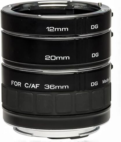 Kenko Auto Extension Tube Set DG 12mm, 20mm, and 36mm Tubes for Nikon AF Digital and Film Cameras - AEXRUBEDGN in Kuwait