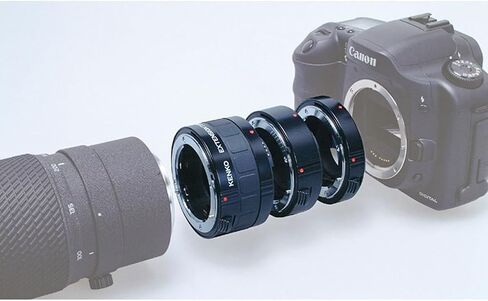 Kenko Auto Extension Tube Set DG 12mm, 20mm, and 36mm Tubes for Nikon AF Digital and Film Cameras - AEXRUBEDGN in Kuwait