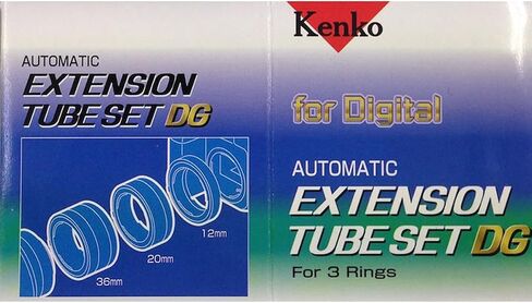 Kenko Auto Extension Tube Set DG 12mm, 20mm, and 36mm Tubes for Nikon AF Digital and Film Cameras - AEXRUBEDGN in Kuwait