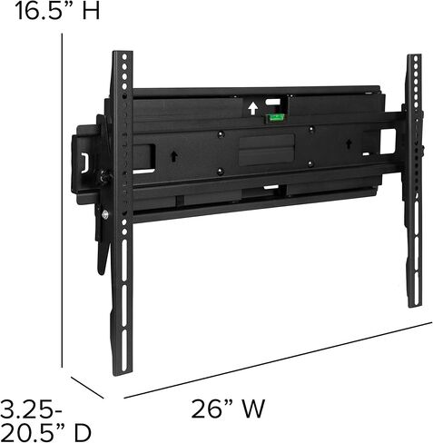 EMMA + OLIVER Full Motion TV Wall Mount, 40"-84" TVs, 100 LB in Kuwait