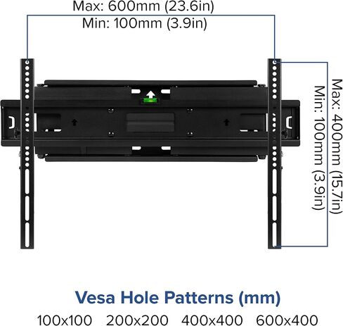 EMMA + OLIVER Full Motion TV Wall Mount, 40"-84" TVs, 100 LB in Kuwait