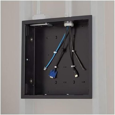 Chief in-Wall Storage Box Black Flange in Kuwait