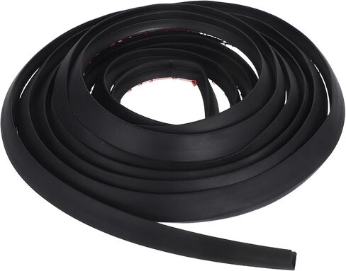 INOOMP Universal Car Cable Wire Hider 5m Adjustable Length Rubber Automotive Wiring Sleeve for Vehicles Easy Installation Black Wire Concealed Protector in Kuwait