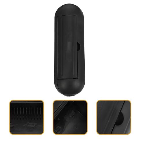 Ciieeo 2 Pcs Outdoor Extension Cord Cover Protector Black Plastic Waterproof Cord Connector Box with Safe and Reliable Design for Outdoor Electrical Connections in Kuwait