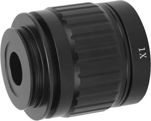 ViaGasaFamido Microscope Tube Alloy Glass Microscope Camera Adapter 1X 38mm C Mount Lens Adapter for Trinocular Stereo for SM745T and T490 Camera Port Use in Kuwait