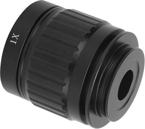 ViaGasaFamido Microscope Tube Alloy Glass Microscope Camera Adapter 1X 38mm C Mount Lens Adapter for Trinocular Stereo for SM745T and T490 Camera Port Use in Kuwait
