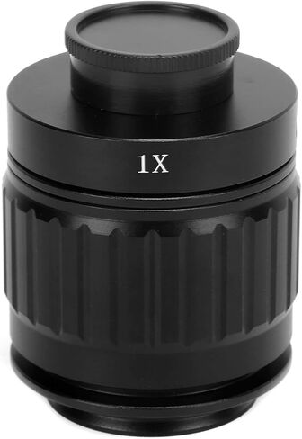 ViaGasaFamido Microscope Tube Alloy Glass Microscope Camera Adapter 1X 38mm C Mount Lens Adapter for Trinocular Stereo for SM745T and T490 Camera Port Use in Kuwait