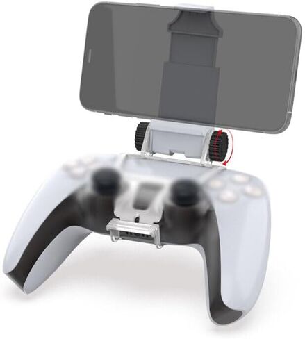 Gamer Controller Mount Phone Holder Fit for PS5 Adjustable Bracket for 3.4" Smartphones US in Kuwait
