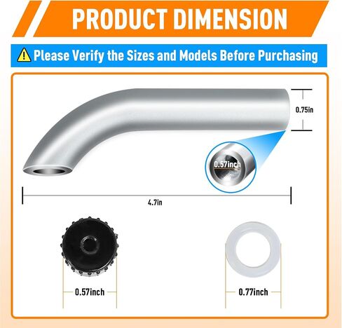 Valve Spout Kit Replacement Parts Compatible with Masterbuilt 10 Liter XL Electric Fryer MB20012420 MB20010326, Including Oil Drain Valve Spout, Sealing and Protective Cap, Ensure Smooth Oil Drainage in Kuwait