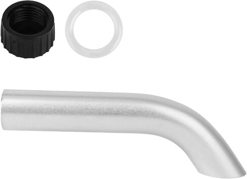 Electric Turkey Fryer Oil Drain Valve Kit Replacement Parts, Deep Fryer Oil Dump Nozzle with Gasket & Safety Spout Cap Compatible with Masterbuilt 10 MB20012420 & MB20010326 for Expel Grease in Kuwait