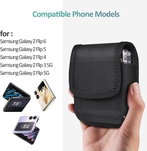 ykooe Phone Holster for Samsung Galaxy Z Flip 6/5/4/3, Belt Clip Holder in Kuwait