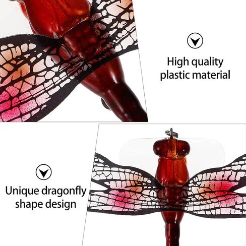 TOYANDONA Dragonfly Fishing Bait - Plastic Topwater Lure Simulation Fishing Hook Lure Accessory for Bass Trout Angling in Kuwait