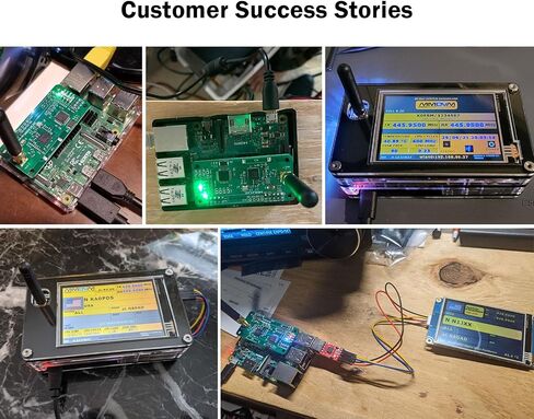 AURSINC MMDVM Hotspot Board (V1.5.2) + Antenna Support UHF VHF Support P25 DMR YSF DSTAR NXDN POCSAG for Raspberry Pi-Zero W, 2W, Pi 3, 3B, 3B +, 4 in Kuwait