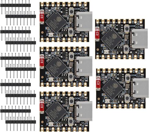 2Pcs ESP32 S3 Mini Development Board ESP32-S3 with WiFi Bluetooth Dual-Core Processor Compact ESP32 Dev Board for IoT Projects in Kuwait