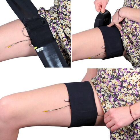 URSA Thigh Straps - Black (Standard Pouch) 63 x 10cm in Kuwait