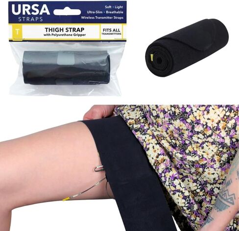 URSA Thigh Straps - Black (Standard Pouch) 63 x 10cm in Kuwait