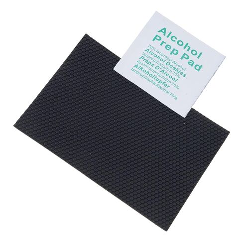 Pad, Non-Conductive GPU Card Water Cooling Thermal Mat 17.3W / 100x100mm 0.5/1.0/1.5/2.0mm Keyboard Rubber Pad in Kuwait