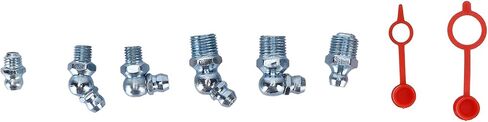 High Grade 160PCS Hydraulic Grease Zerk Blue Zinc Plating Set for Automotive Machinery, Iron & Polyethylene Material in Kuwait