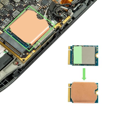 Haofy M.2 2230 SSD Heatsink Copper Thermal Pad Kit in Kuwait