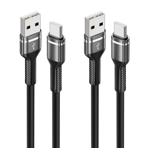 USB-A to USB-C Cable 3.3ft+6ft Fast Charging Cord for Samsung in Kuwait