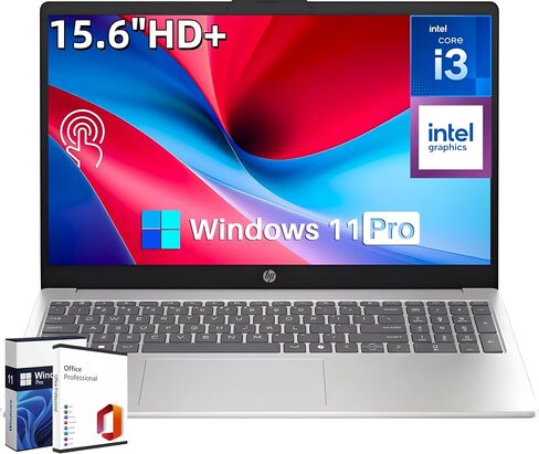 HP 2026 Touchscreen Laptop 15.6" HD+ LED 16GB RAM 512GB Intel 6-Core i3 CPU in Kuwait
