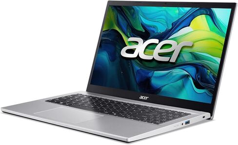 Acer Aspire Go 15.6" FHD Laptop|AMD Ryzen 7 7730U Processor|Copilot AI|AMD Radeon Graphics| Silver| 16GB RAM | 512GB SSD |Windows 11 Home |Bundle with Laptop Stand in Kuwait