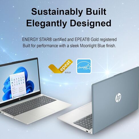 HP 17.3" Pavilion Touchscreen Laptop | AMD Ryzen 3 Processor | 16GB DDR4 RAM | 512GB PCIe SSD | Full-Size Keyboard with Numeric Keypad | Windows 11 | Wi-Fi 6 | HDMI | Large Display for Work & Study in Kuwait