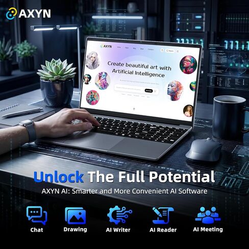 15.6'' AI Laptop with Office 365, 12GB RAM 256GB SSD in Kuwait