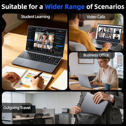 15.6'' AI Laptop with Office 365, 12GB RAM 256GB SSD in Kuwait