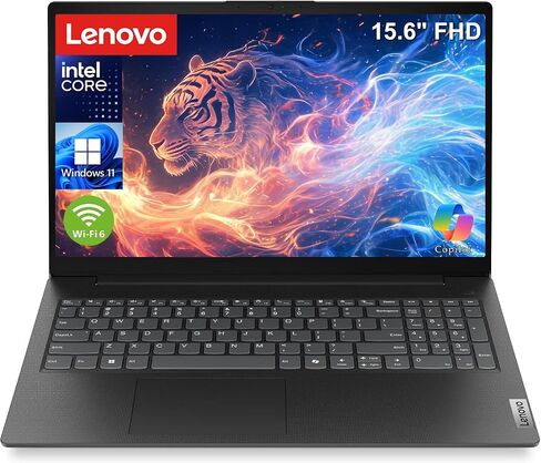 Lenovo V15 15.6" FHD Laptop, Intel 4-Core CPU, 8GB DDR5, 512GB SSD, Win 11 in Kuwait