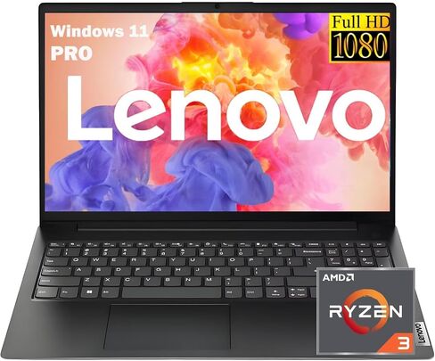 Lenovo 2026 New V15 Laptop for Student & Business, Powerful AMD Ryzen 3 7320U (Beat i7-1065G7), 15.6 inch FHD, 16GB RAM, 512GB SSD, Ethernet Port RJ-45, Windows 11 Pro, Long Battery Life in Saudi Arabia