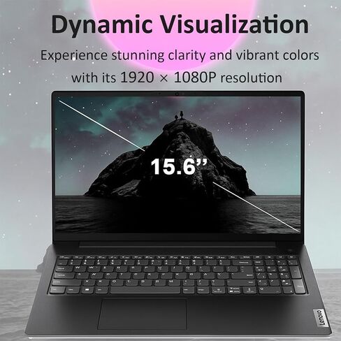 Lenovo 2026 New V15 Laptop for Student & Business, Powerful AMD Ryzen 3 7320U (Beat i7-1065G7), 15.6 inch FHD, 16GB RAM, 512GB SSD, Ethernet Port RJ-45, Windows 11 Pro, Long Battery Life in Saudi Arabia