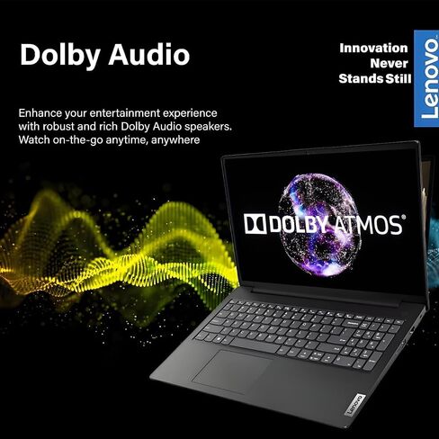 Lenovo 2026 New V15 Laptop for Student & Business, Powerful AMD Ryzen 3 7320U (Beat i7-1065G7), 15.6 inch FHD, 16GB RAM, 512GB SSD, Ethernet Port RJ-45, Windows 11 Pro, Long Battery Life in Saudi Arabia