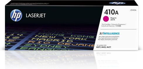 HP 410A Magenta Toner Cartridge Printers | Works with Color LaserJet Pro M452 Series; Color LaserJet Pro MFP M377, M477 Series | CF413A in Kuwait