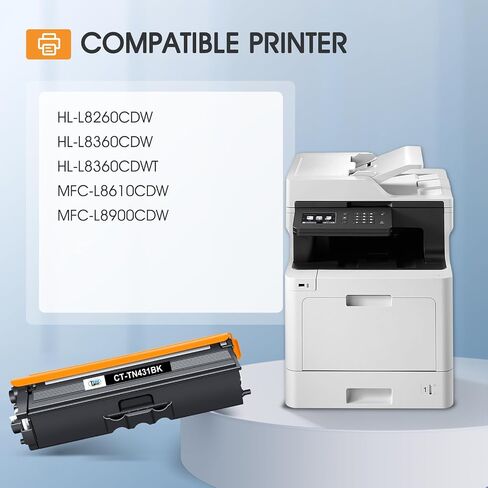 TN431 TN-431 4-Color Toner Cartridge Set for Brother TN 431 MFC-L8900CDW in Kuwait