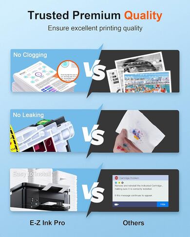 E-Z Ink Pro LC203XL Compatible for Brother LC203XL LC201XL Ink Cartridges in Kuwait