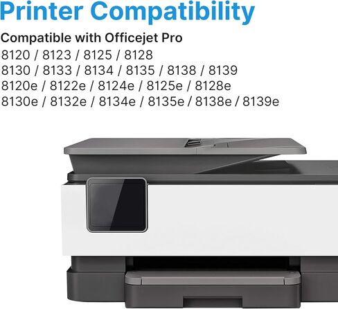 923XL 923e Ink Cartridges (4-Pack) for HP 923 Ink Cartridges With Chip in Kuwait