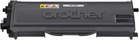 Brother Genuine High Yield Toner Cartridge, Black Toner, Page Yield Up to 2,600 Pages, TN360 in Saudi Arabia